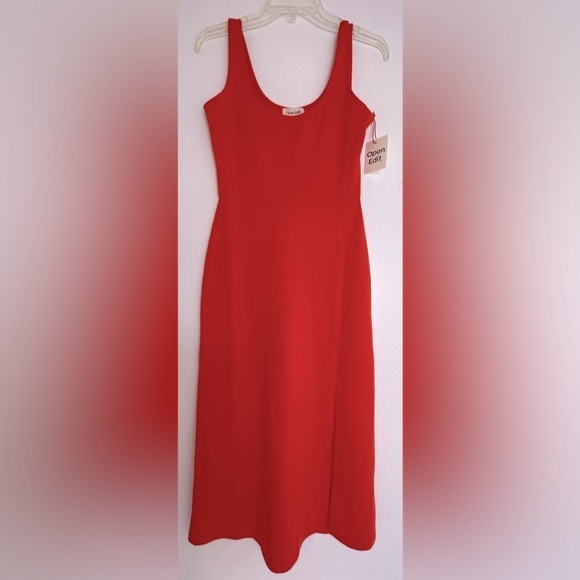 NWT Open Edit Scoop Neck Midi Dress, Size Small - Picture 5 of 10